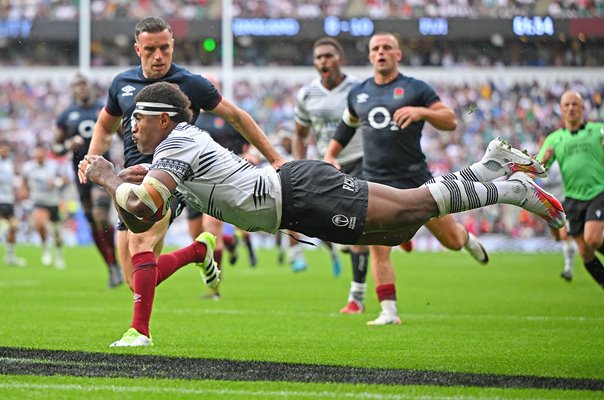 Vinaya Habosi Fiji scores v England Summer International 2023