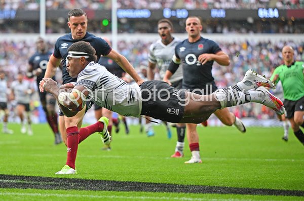 Vinaya Habosi Fiji scores v England Summer International 2023