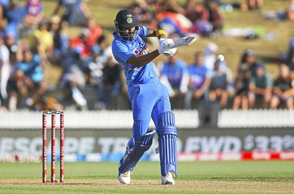 KL Rahul India batting v New Zealand ODI Hamilton 2020