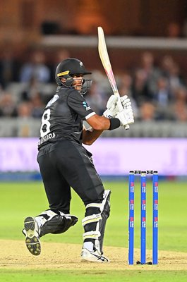 Rachin Ravindra New Zealand bats v England ODI Lord's 2023