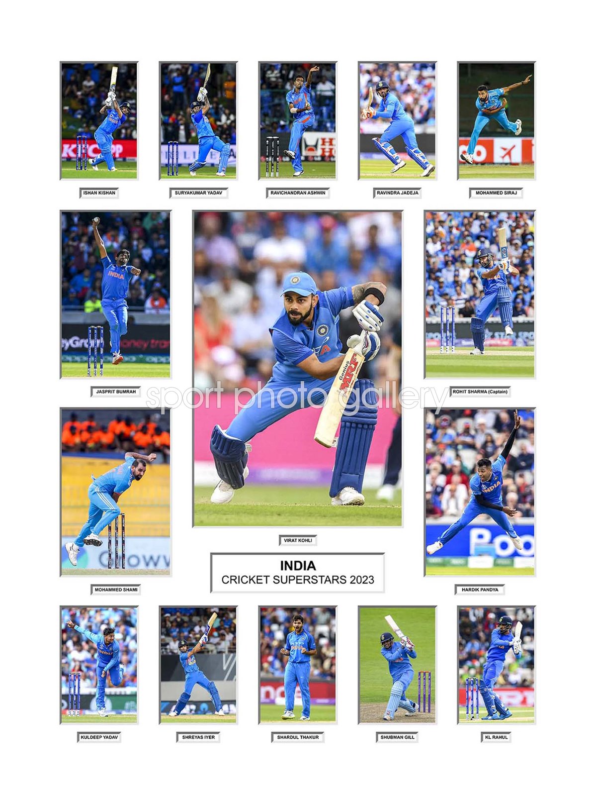 India 2023 One Day Cricket Superstars Team Special  India 2023 One Day Cricket Superstars Team Special