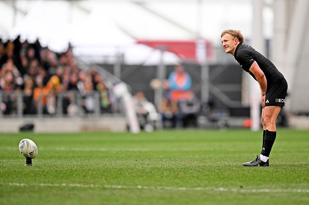 Damian McKenzie New Zealand Kicks v Australia Rugby Championship Dunedin 2023