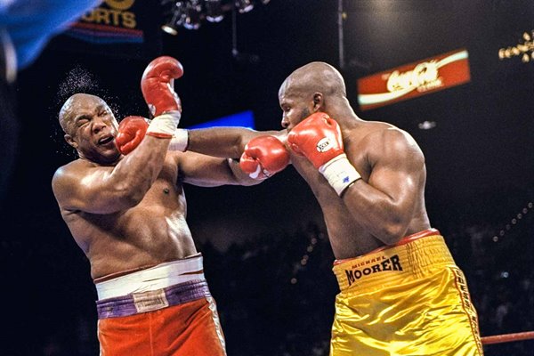 George Foreman v Michael Moorer World Heavyweight Fight Las Vegas 1994