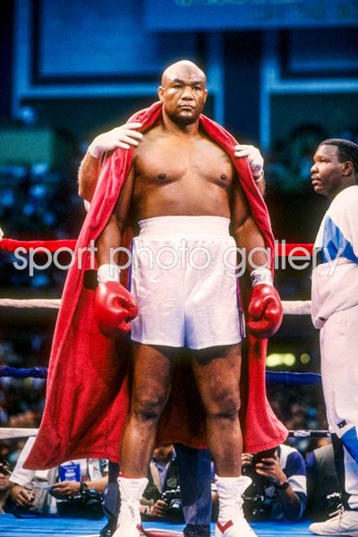 George Foreman v Evander Holyfield 1991