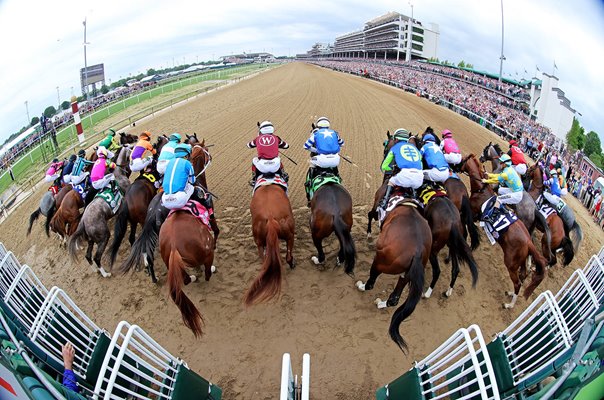 Kentucky Derby Starting Gate Churchill Downs Louisville Kentucky 2023