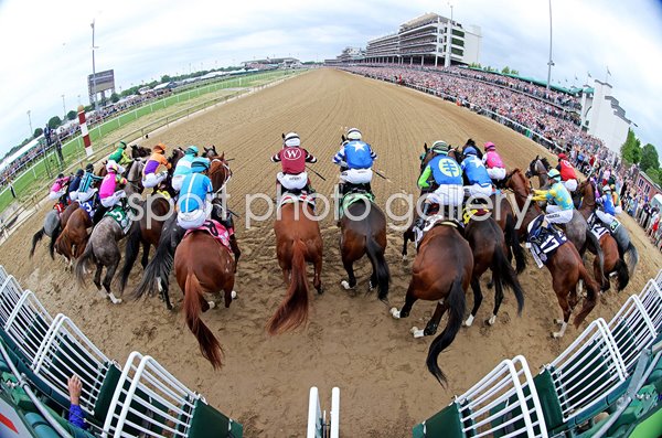 Kentucky Derby Starting Gate Churchill Downs Louisville Kentucky 2023