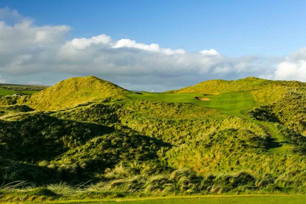 The par 3 8th hole Lahinch Golf Club Co. Clare Ireland