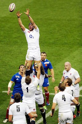 Tom Wood England v France Twickenham 2013