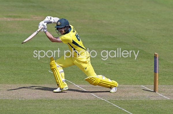 Travis Head Australia bats v Middlesex Tour Match Lord's 2018