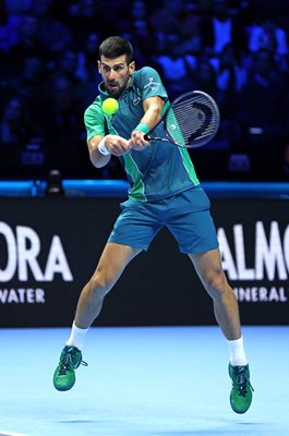 Novak Djokovic Serbia backhand Final ATP Finals Turin 2023