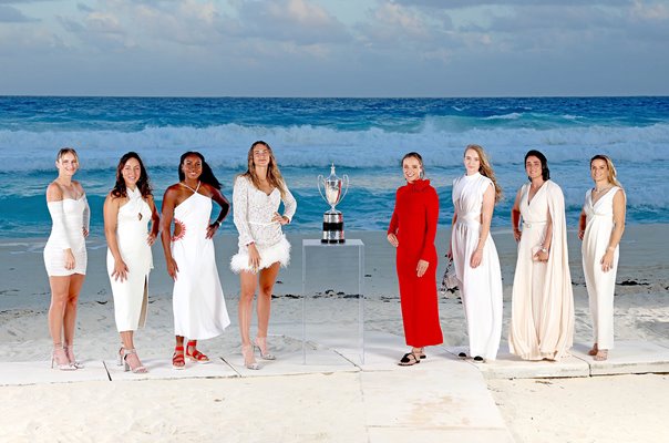 Players Draw Ceremony WTA Finals Cancun Mexico 2023