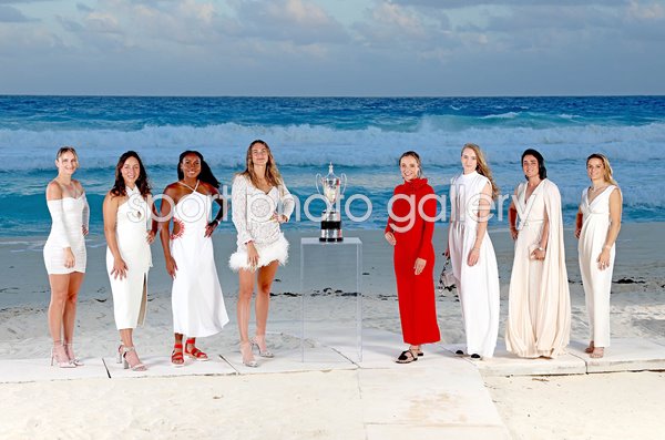 Players Draw Ceremony WTA Finals Cancun Mexico 2023