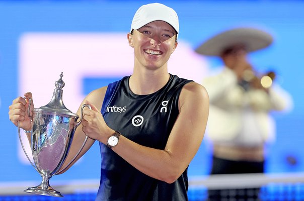 Iga Swiatek Poland Billie Jean King Trophy WTA Finals Cancun Mexico 2023