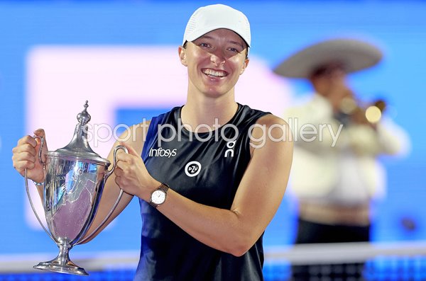 Iga Swiatek Poland Billie Jean King Trophy WTA Finals Cancun Mexico 2023