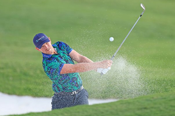 Matt Wallace England bunker DP World Tour Championship Dubai 2023