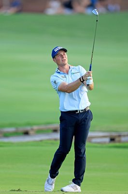 Viktor Hovland of Norway DP World Tour Championship Dubai 2023