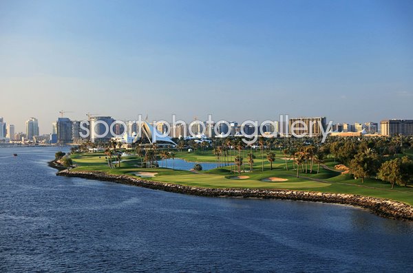 General Views of The Dubai Creek Golf Club Dubai UAE