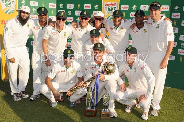 South Africa win test series v Pakistan 2013