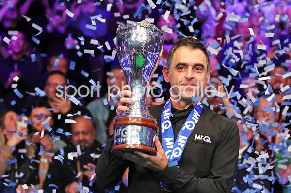 Ronnie O'Sullivan England wins 8th UK Snooker Championship 2023 