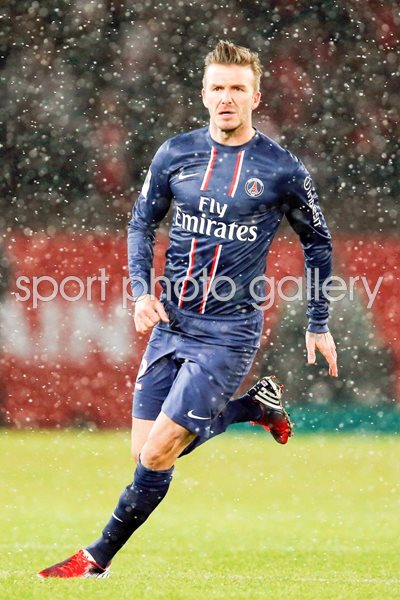 David Beckham Paris Saint-Germain FC debut 2013