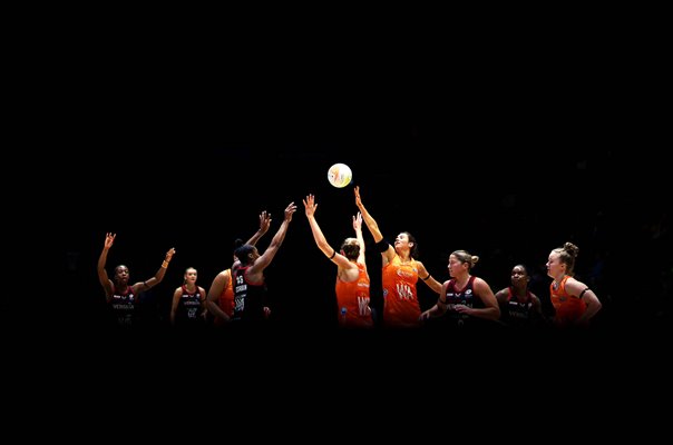 Saracens Mavericks v Seven Stars Netball Super League Nottingham 2023 