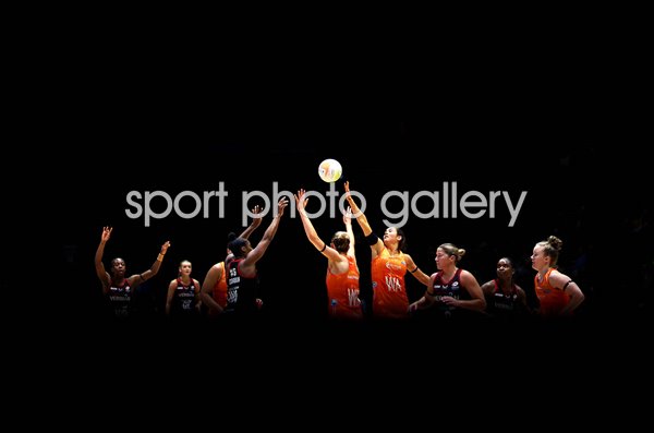 Saracens Mavericks v Seven Stars Netball Super League Nottingham 2023 