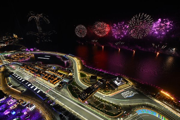 Fireworks Jeddah Corniche Circuit  Grand Prix of Saudi Arabia 2023
