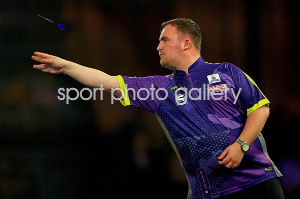  Luke Littler England World Darts Championship Alexandra Palace 2024