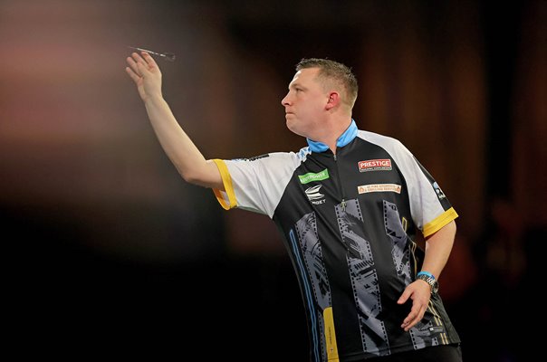 Chris Dobey England World Darts Alexandra Palace London 2024