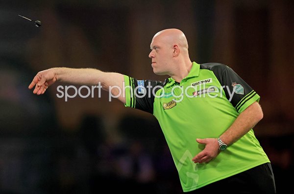 Michael van Gerwen Netherlands World Darts Alexandra Palace London 2024
