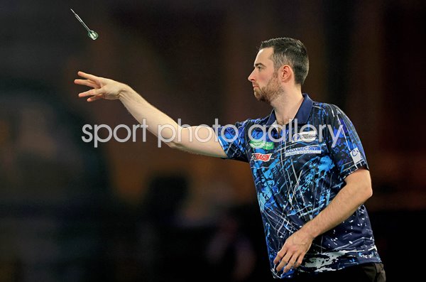 Luke Humphries England World Darts Championship London 2024