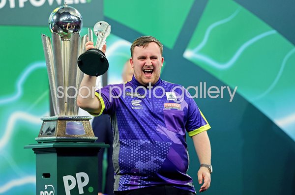 Luke Littler England World Darts Championship Runner Up 2024