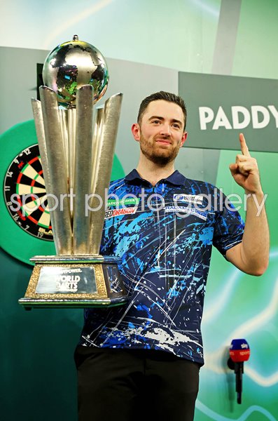 Luke Humphries England World Darts Champion and Number 1 2024