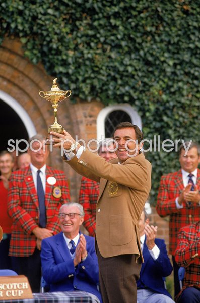 Tony Jacklin Europe Winning Captain Ryder Cup The Belfry 1985