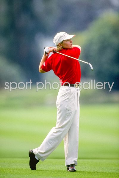 Annika Sorenstam Sweden Nabisco Dinah Shore Classic at the Mission Hills 1999