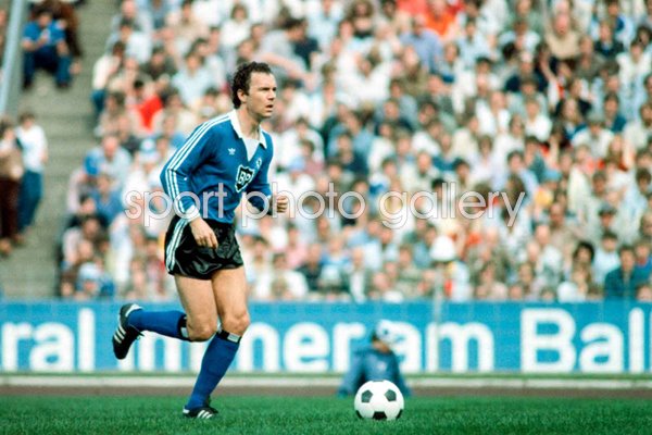 Franz Beckenbauer Hamburg SV v Karlsruher SC Bundesliga 1982