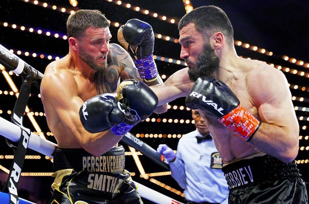 Artur Beterbiev v Joe Smith Jr Light Heavyweight Fight New York 2022