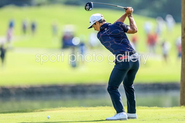 Thorbjorn Olesen Denmark drives Dubai Invitational 2024