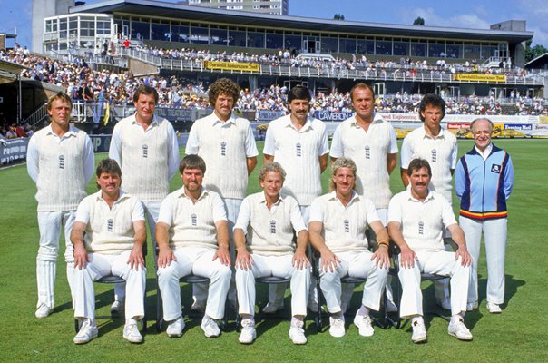 England Cricket Team 5th Ashes Test Edgbaston 1985