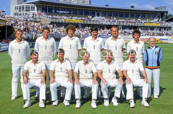 England Cricket Team 5th Ashes Test Edgbaston 1985