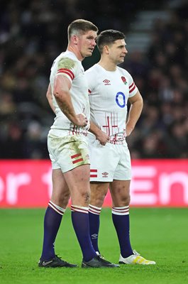 Owen Farrell & Ben Youngs England v South Africa Autumn International Twickenham 2022