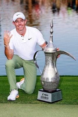 Rory McIlroy Northern Ireland wins his 4th Dubai Desert Classic 2024