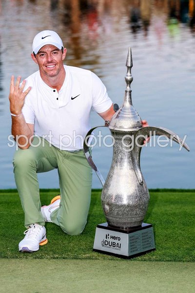 Rory McIlroy Northern Ireland wins his 4th Dubai Desert Classic 2024