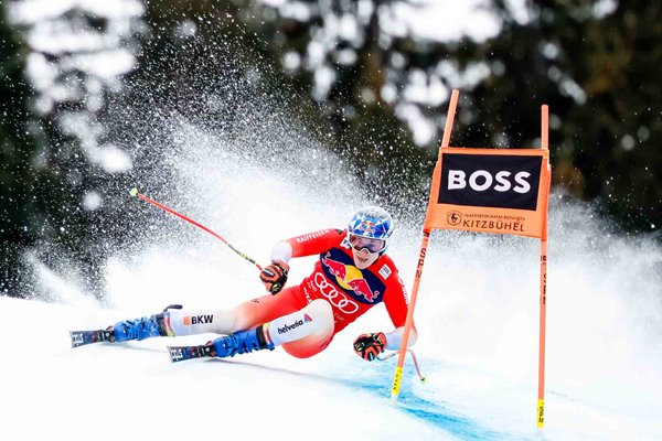 Marco Odermatt Switzerland Ski Superstar World Cup Downhill Kitzbuehel Austria 2024