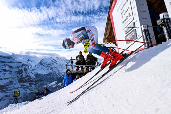Aleksander Aamodt Kilde Norway Downhill Start Gate Wengen 2024