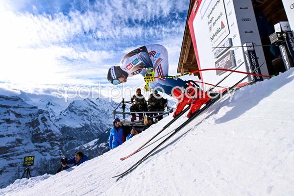Aleksander Aamodt Kilde Norway Downhill Start Gate Wengen 2024