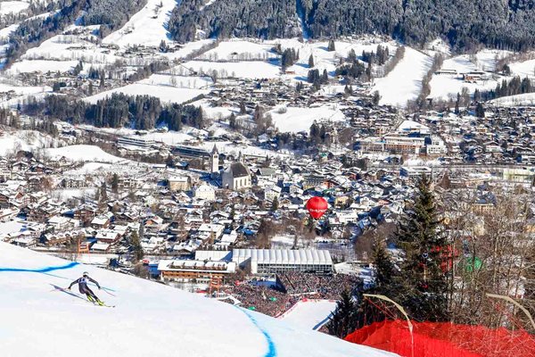 Bryce Bennett USA Ski World Cup Downhill Kitzbuehel Austria 2024