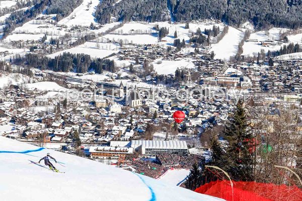 Bryce Bennett USA Ski World Cup Downhill Kitzbuehel Austria 2024