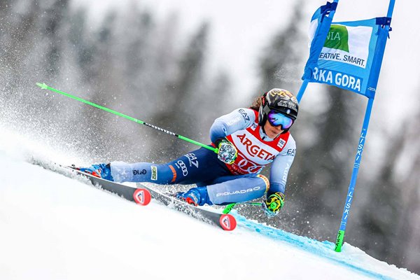 Federica Brignone Italy Giant Slalom Kranjska Gora Slovenia World Cup 2024