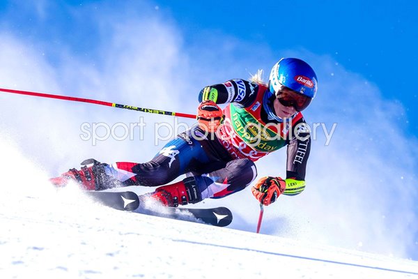 Mikaela Shiffrin USA Giant Slalom World Cup Rettenbachferner Austria 2023